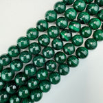 Malachite Polished Round Beads  A-AA-AAA Quality image 12