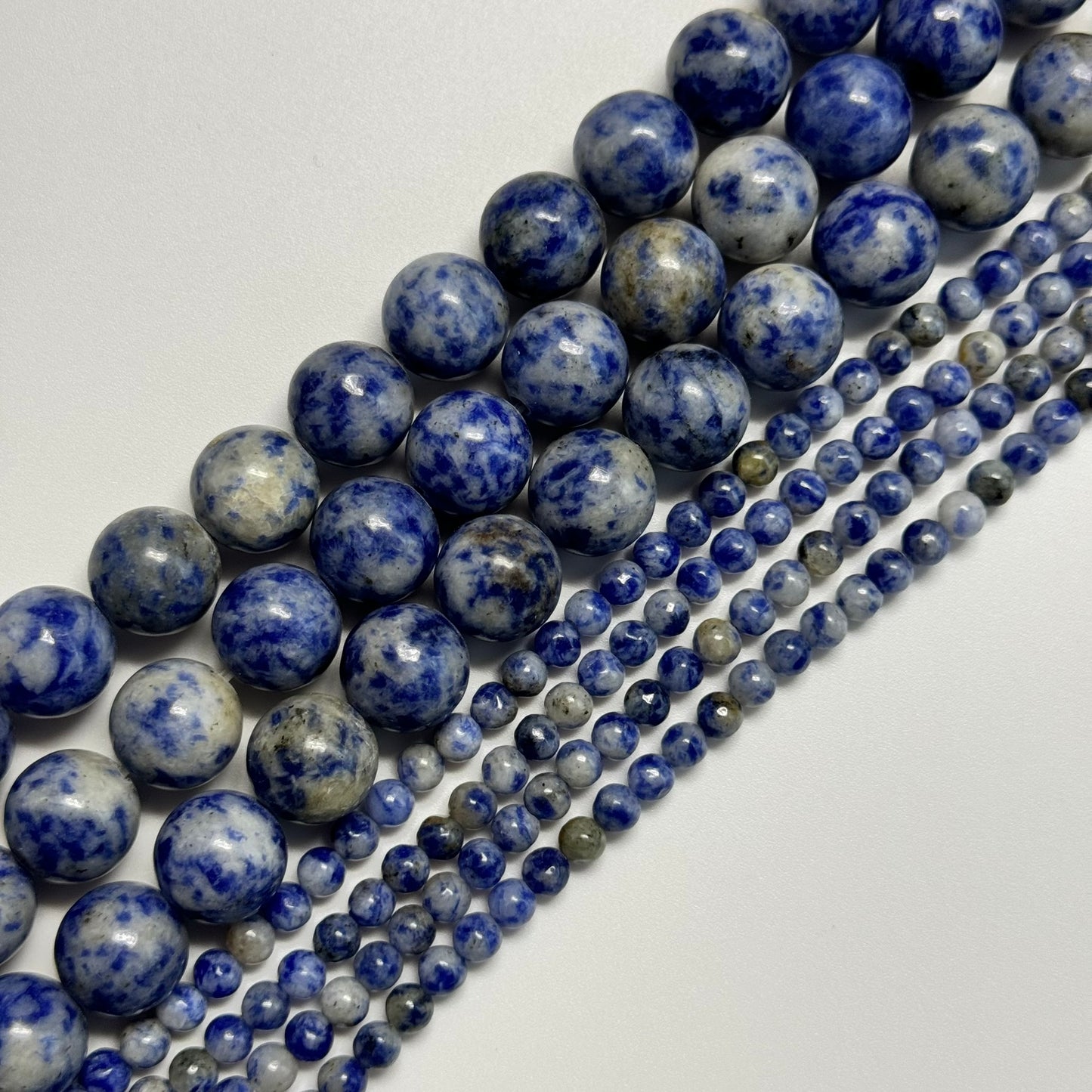 Sodalite Polished Round Beads  (4-12mm) image 4