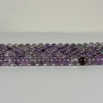 Amethyst +Plus Polished 8mm Round Beads image 5
