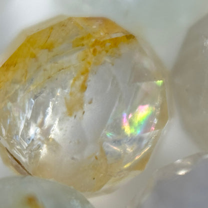 Topaz Faceted Round Beads image 4