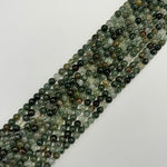 Green Phantom Polished Round Beads image 6