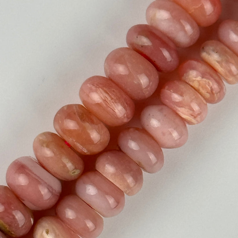 Polished Rondelle Stone Beads