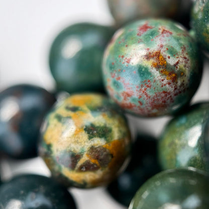 Bloodstone Polished  Round Beads image 2