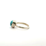 Persian Natural Turquoise Ring – Handmade 925 Sterling Silver Jewelry
