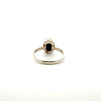 Persian Natural Turquoise Ring – Handmade 925 Sterling Silver Jewelry