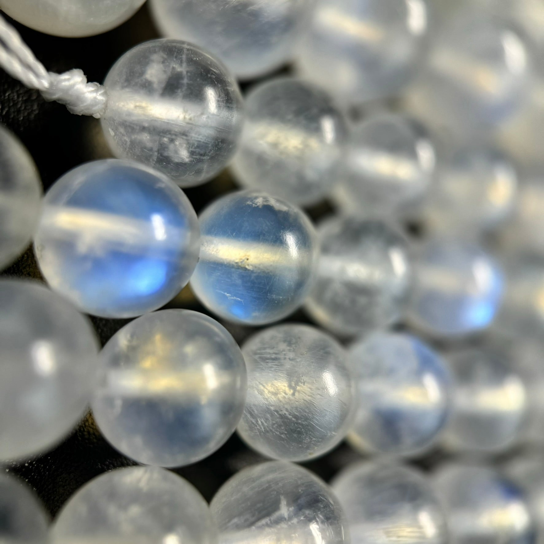 Moonstone AAAA Polished Round Beads image 1