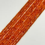 Carnelian Faceted Round Beads image 3