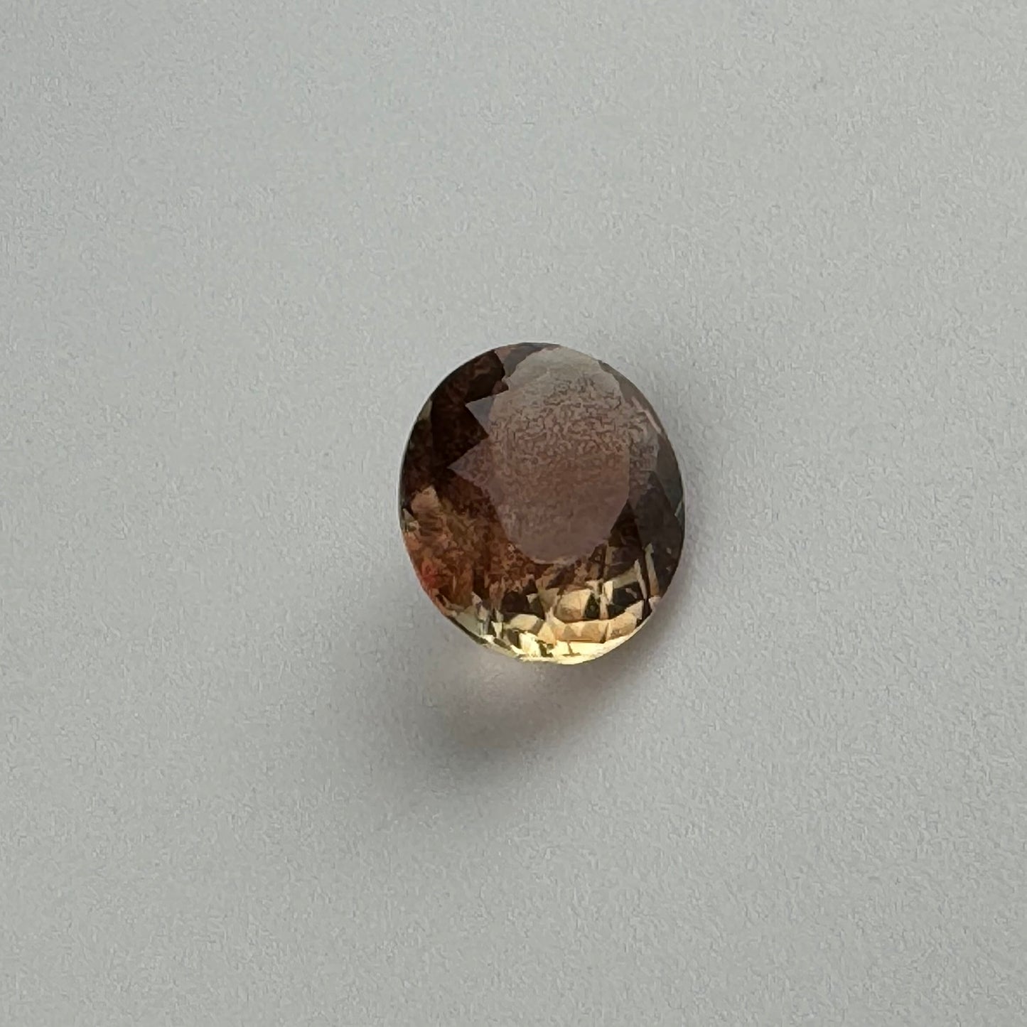 Faceted Sunstone from Oregon, US Hand Cut and Polished by Reza Piroznia image 7