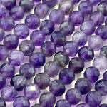 Amethyst Faceted Round Beads image 11