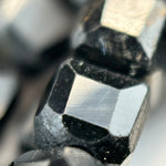 Black Tourmaline Square Beads image 3