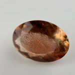Faceted Sunstone from Oregon, US Hand Cut and Polished by Reza Piroznia image 3