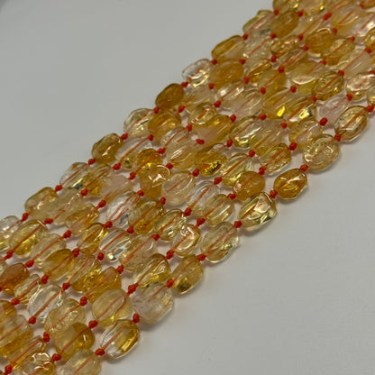 Citrine Freeform Beads image 7