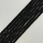Shungite Rondelle Polished Beads image 4