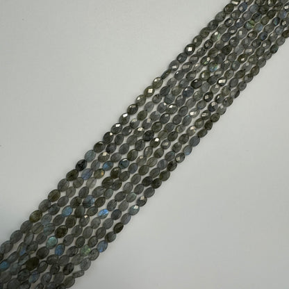 Labradorite Faceted Oval Beads (A) image 10
