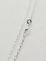 18ÃƒÆ’Ã†â€™Ãƒâ€šÃ‚Â¢ÃƒÆ’Ã‚Â¢ÃƒÂ¢Ã¢â€šÂ¬Ã…Â¡Ãƒâ€šÃ‚Â¬ÃƒÆ’Ã¢â‚¬Å¡Ãƒâ€šÃ‚Â Rectangular Cable Chain | 925 Sterling Silver image 3