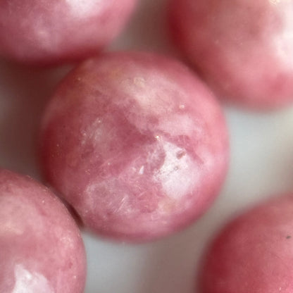 Rhodonite AA Polished Round Beads image 5