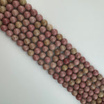Rhodonite Polished Round Beads image 3