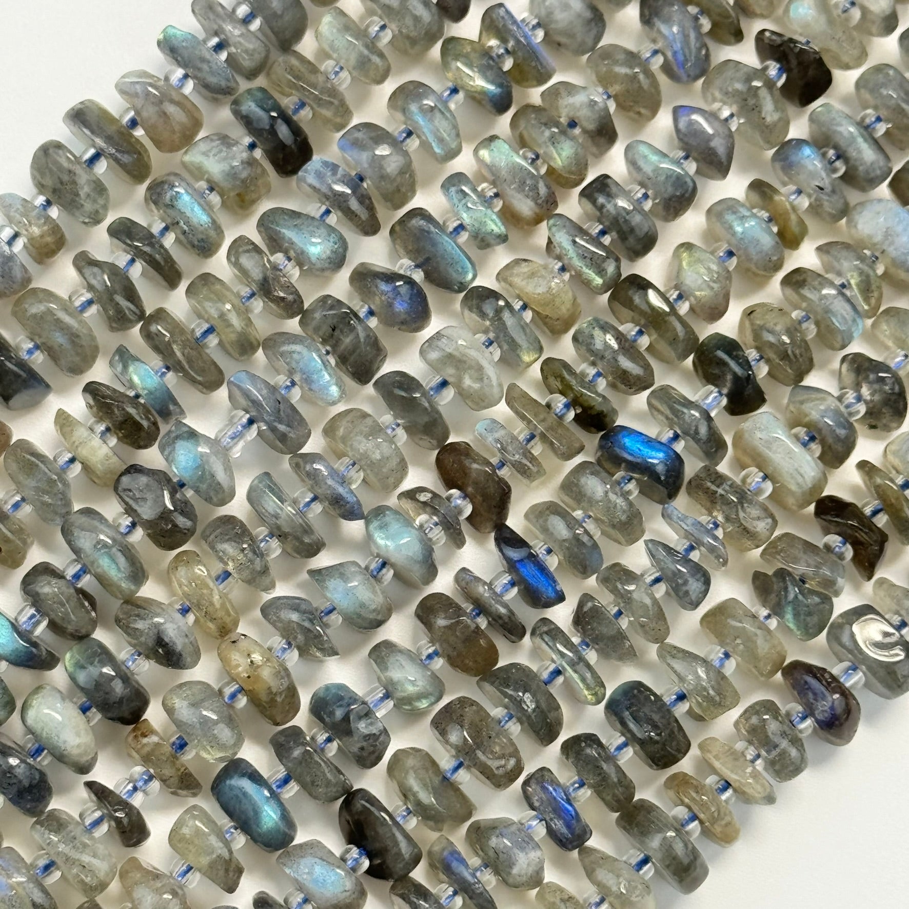 Labradorite Blade Polished Beads image 4