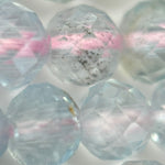 Aquamarine Morganite Faceted Round Beads (3.5mm) image 4