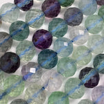 Fluorite Faceted Round Beads image 3