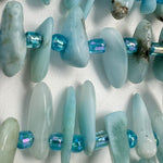 Larimar Blade Polished Beads image 5