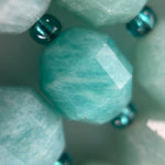 Amazonite AA Quality Dodecahedron Gemstone Beads image 2