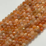 Sunstone Faceted Round Beads (Color B) image 3