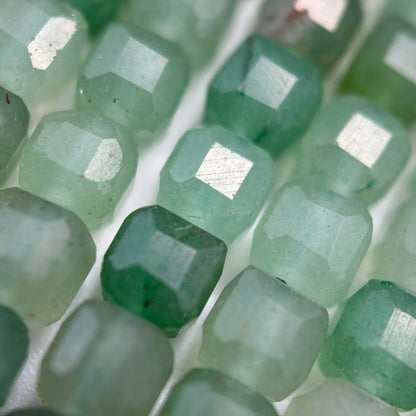 Aventurine Quartz Square Beads image 1