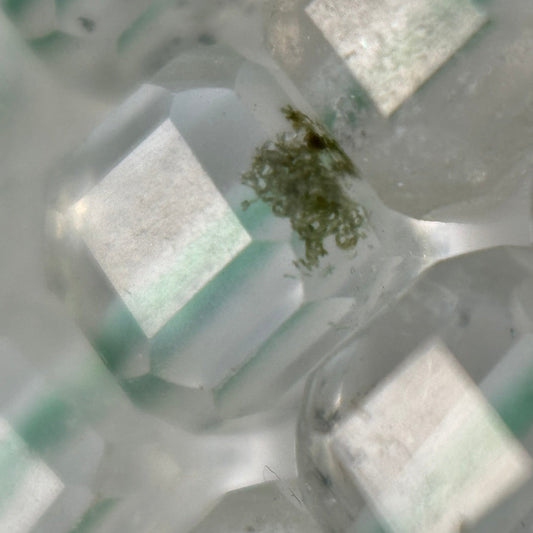 Lodalite Quartz Square Beads