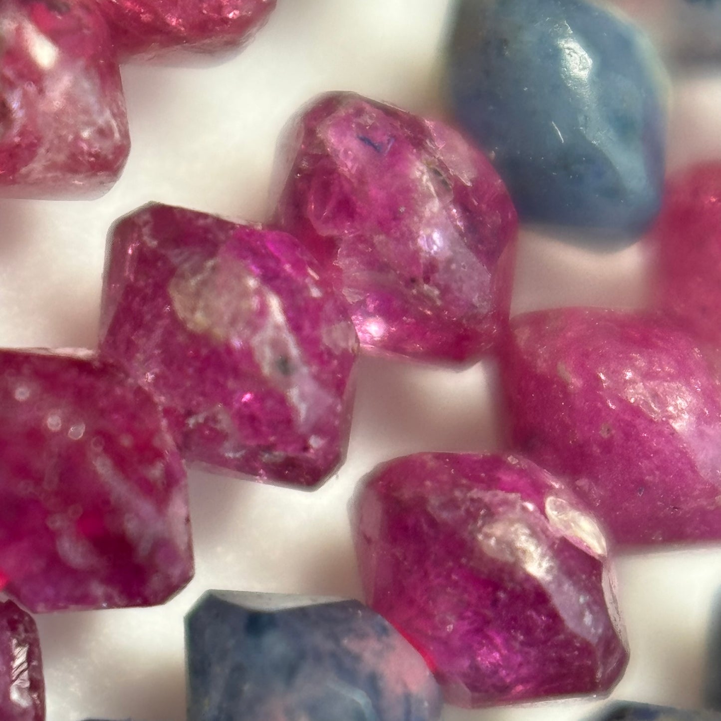 Ruby and Sapphire Space Ship Beads image 6