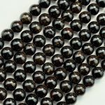 Champagne Garnet Polished Round Beads image 5