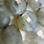 Labradorite Lentils Faceted Beads image 7