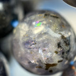 Iolite (Water Sapphire) Polished Round Beads  - 2 image 2