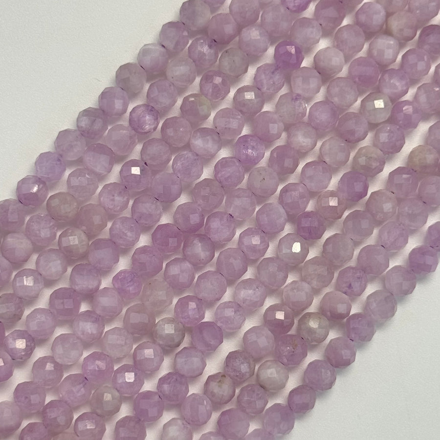 Kunzite Faceted Round Beads image 0