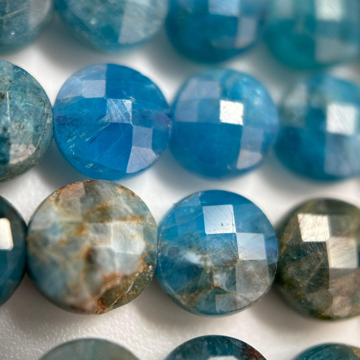 Apatite Lentils Beads image 2