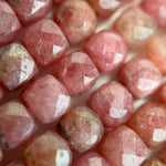 Rhodonite Square Beads (A Quality) image 5