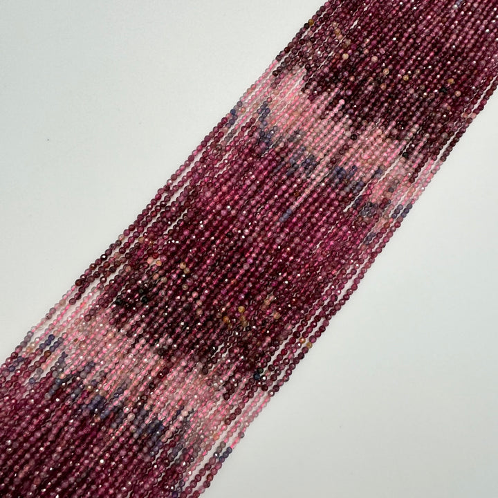 Faceted Round gemstone beads