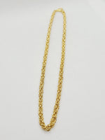 16ÃƒÆ’Ã‚Â¢ÃƒÂ¢Ã¢â‚¬Å¡Ã‚Â¬Ãƒâ€šÃ‚Â Byzantine Chain | 22k Gold-plated 925 Sterling Silver image 4