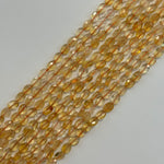 Citrine Faceted Oval Beads image 4