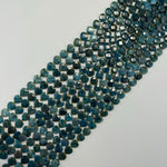 Blue Apatite Faceted Heart Shaped Beads image 6