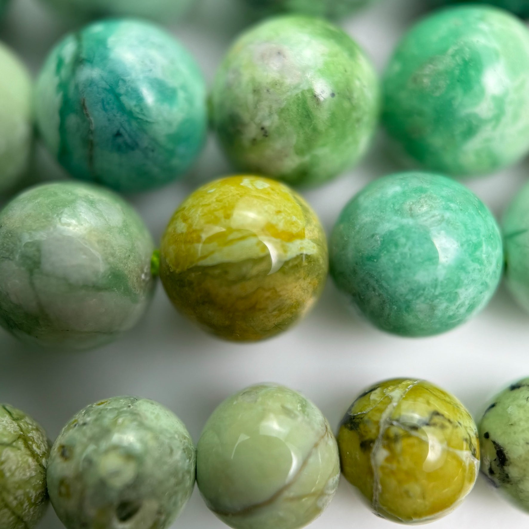 Variscite Polished Round Beads image 4