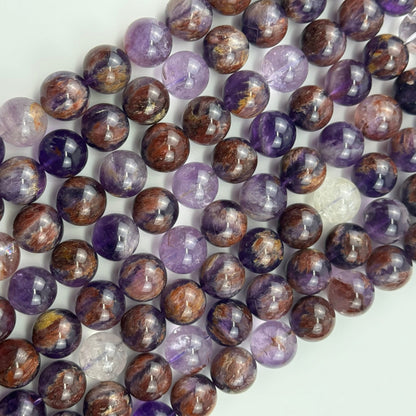 Garden Amethyst Polished Round Beads image 7
