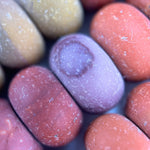 Mookaite Frosted Rondelle  Beads image 2