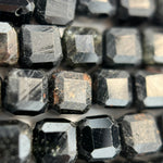 Black Tourmaline Square Beads image 4