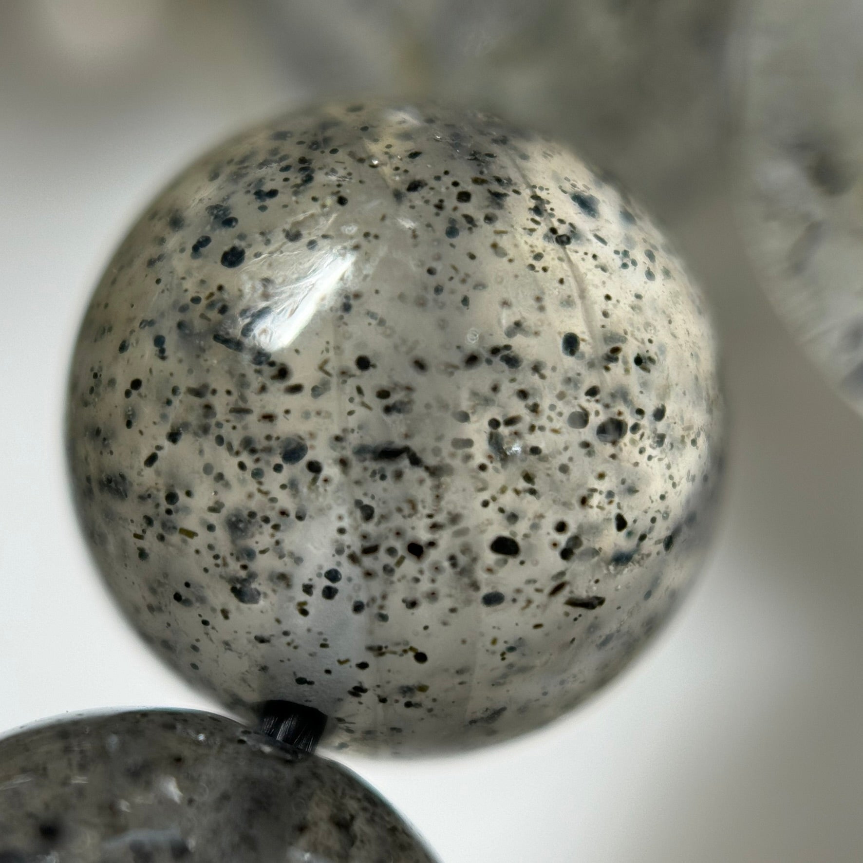 Mica Quartz Polished Round Beads image 8