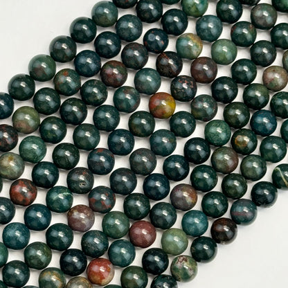 Bloodstone Polished  Round Beads image 3