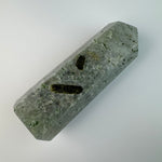 Prehnite Tower with Druzy and Epidote image 1