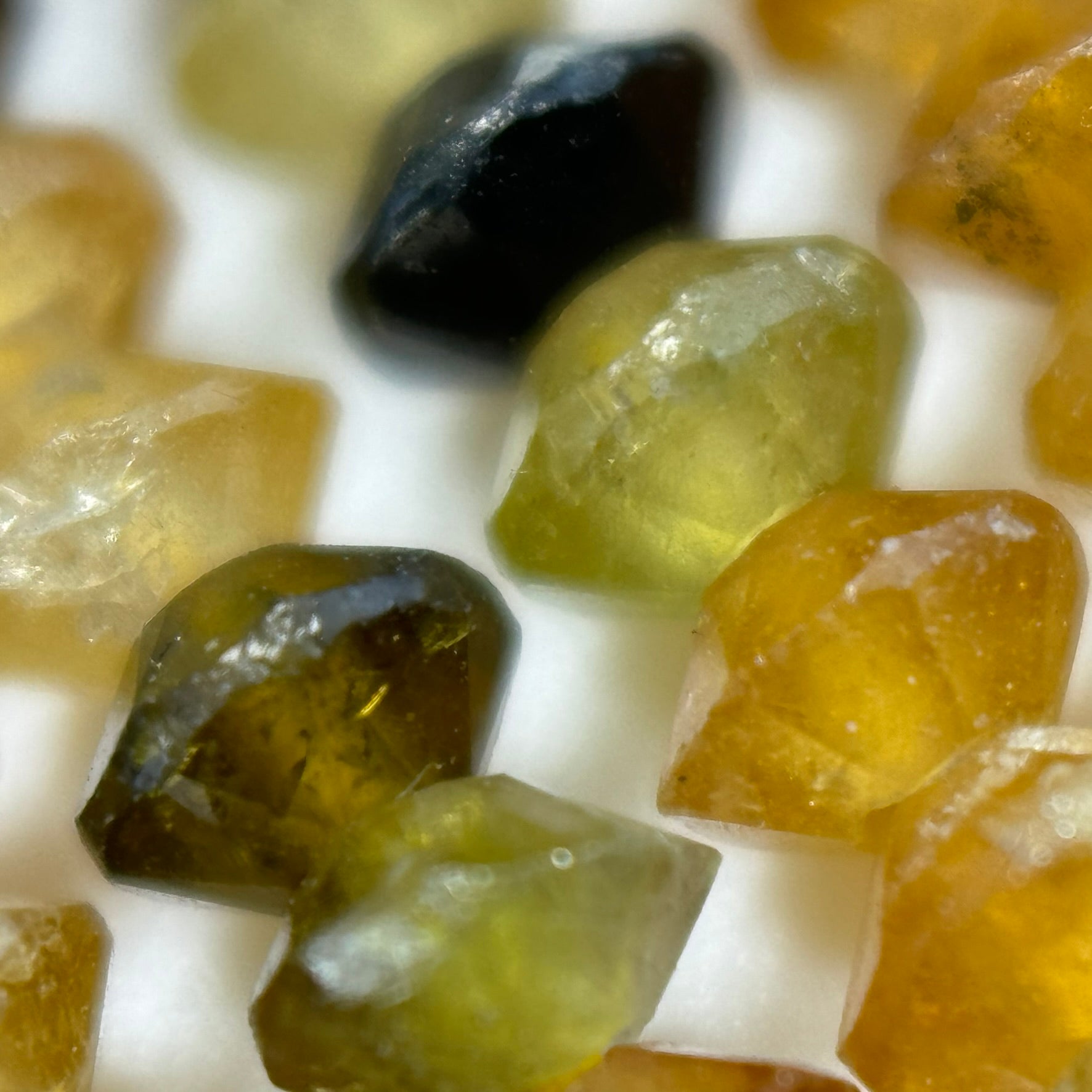 Yellow Tourmaline Space Ship Beads image 7