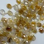Golden Healer Faceted Pear Shape Beads image 7
