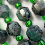 Emerald Dodecahedron Beads image 4